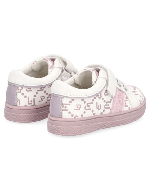 Sneakers Lucky blanc/rose